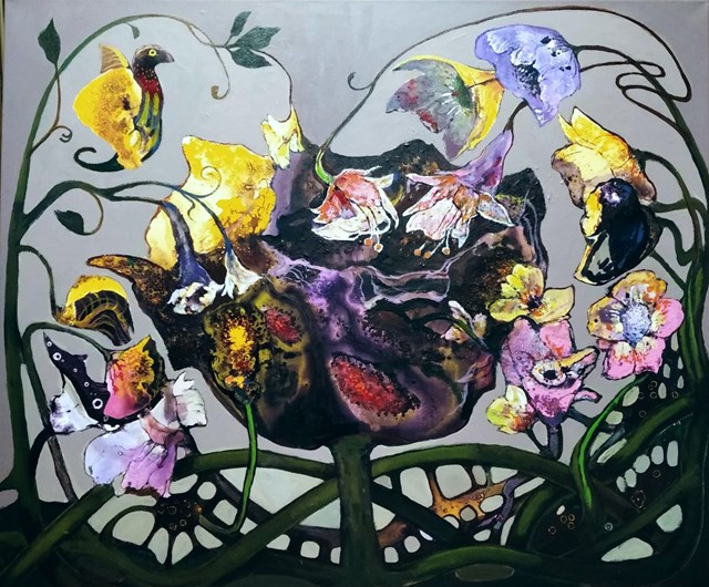 Obraz do salonu artysty Zygmunt Kwiryński pod tytułem Wiosna