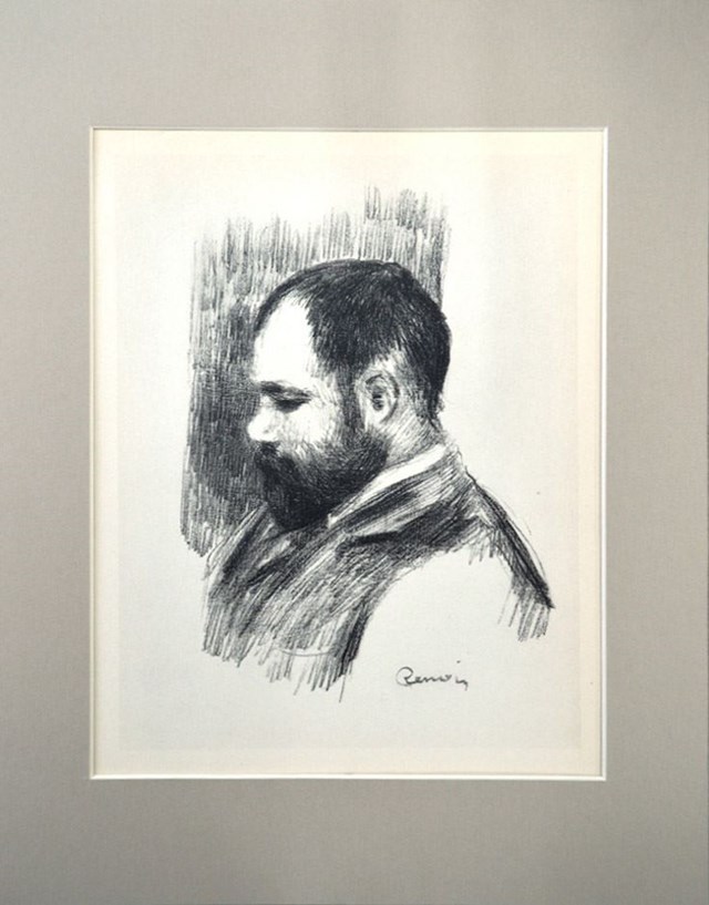 Grafika do salonu artysty Auguste Renoir pod tytułem Bez tytułu 8
