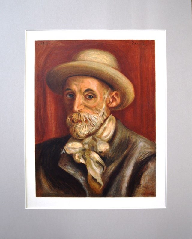 Grafika do salonu artysty Auguste Renoir pod tytułem Bez tytułu 11