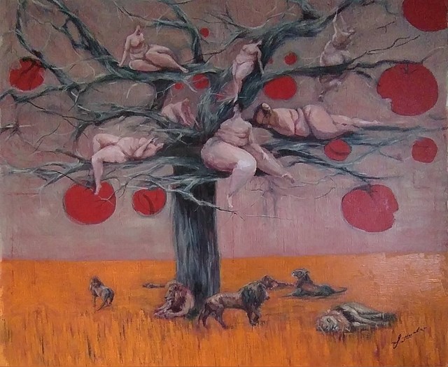 Obraz do salonu artysty Antonina Hontar pod tytułem Apple