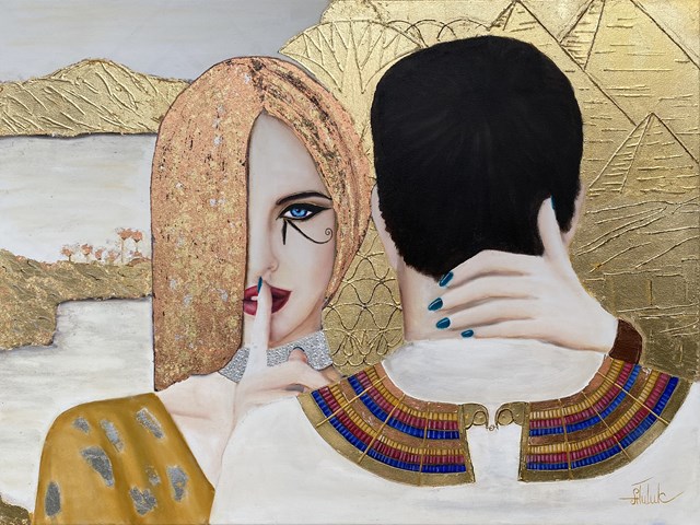 Obraz do salonu artysty Artem Tuliuk pod tytułem Talemnica egipska
