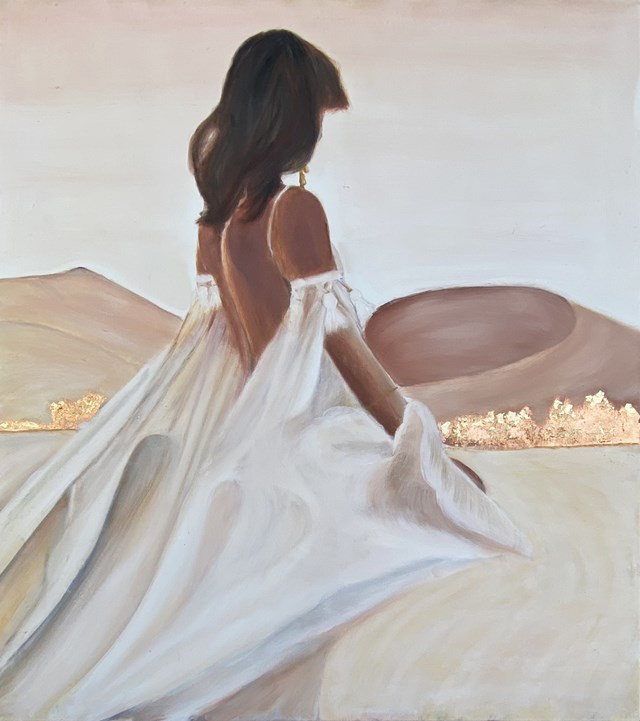 Obraz do salonu artysty Artem Tuliuk pod tytułem Dusza pustyni