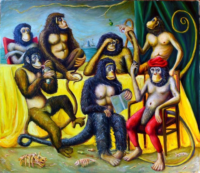 Obraz do salonu artysty Vitali Shoupikov pod tytułem Siedem