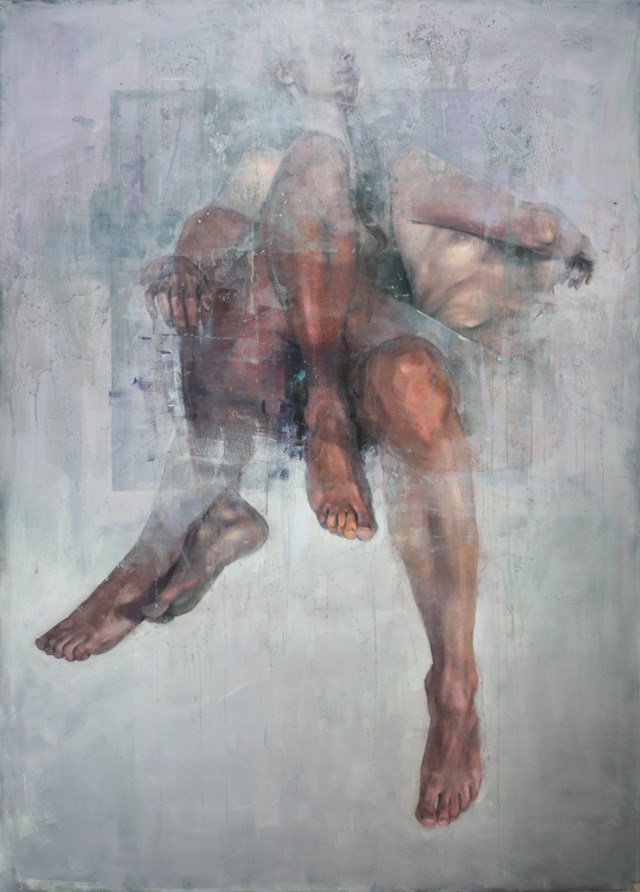 Obraz do salonu artysty Krzysztof Kolarz pod tytułem Bez tytułu