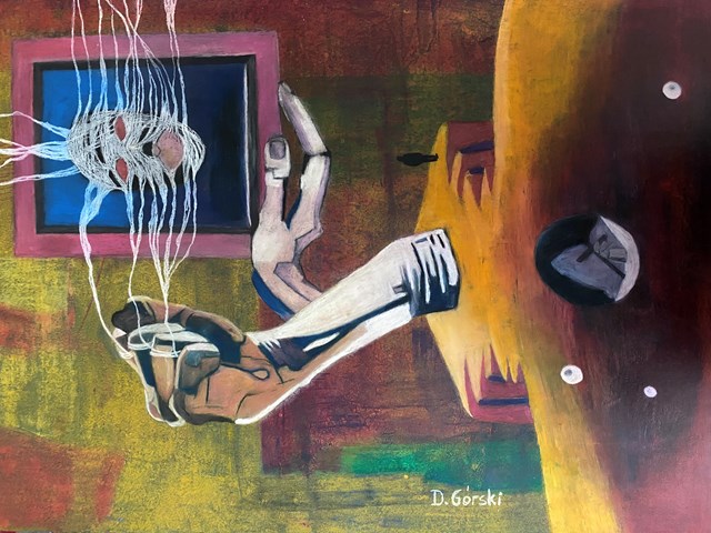 Grafika do salonu artysty Dariusz Górski pod tytułem Dłonie