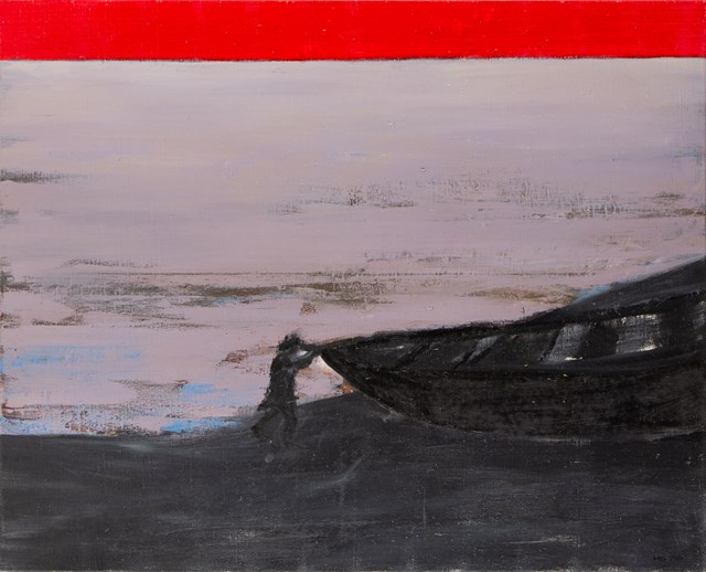 Living room painting by Paweł Nocuń titled New Life