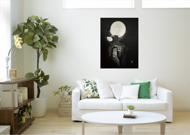 Pełnia księżyca - wizualizacja pracy autora Jolanta Ziółkowska
