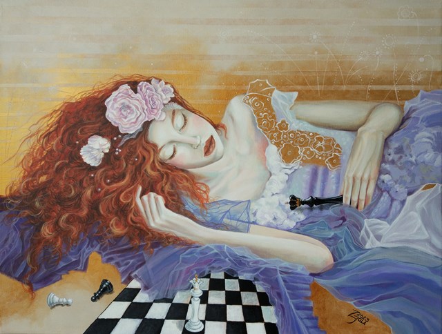 Obraz do salonu artysty Jolanta Ziółkowska pod tytułem Obudź się