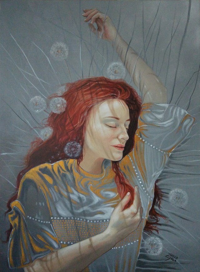 Obraz do salonu artysty Jolanta Ziółkowska pod tytułem Jawa czy sen