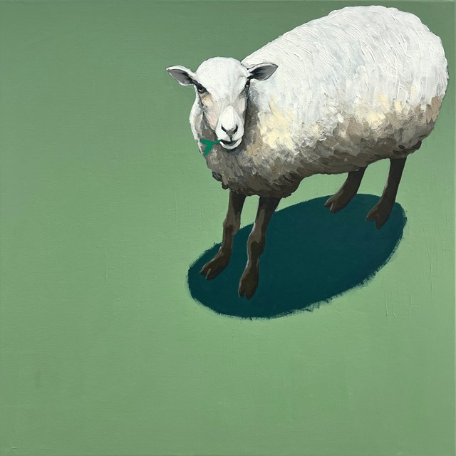 Obraz do salonu artysty Jędrzej Jarocki pod tytułem Owca