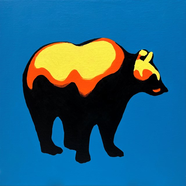 Obraz do salonu artysty Jędrzej Jarocki pod tytułem Niedźwiedź