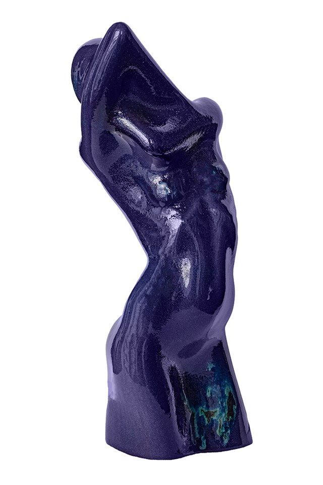Twin Lady (violet version) - visualisation by Roland Kościółek