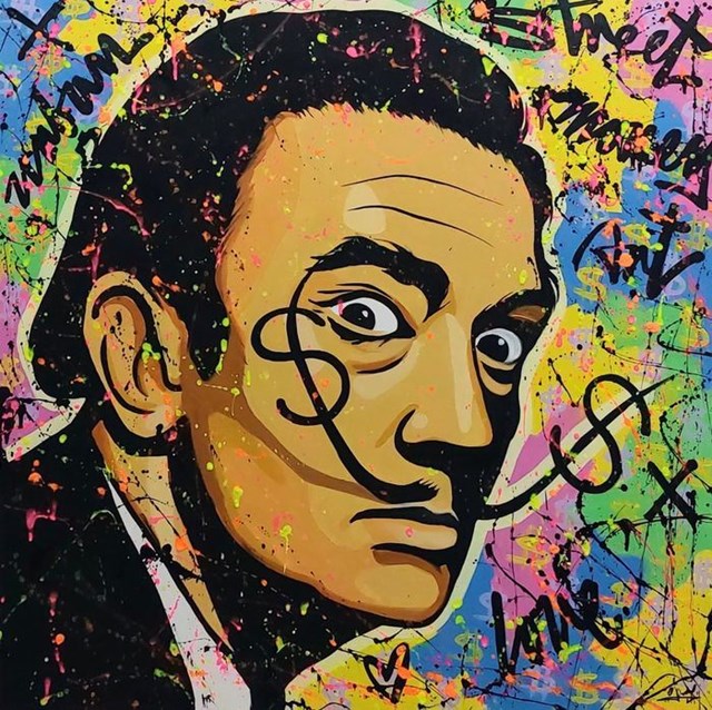Obraz do salonu artysty Yadiel Gonzalez pod tytułem Salvador Dalí