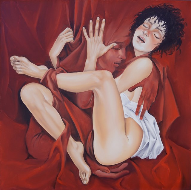 Obraz do salonu artysty Andrejus Kovelinas pod tytułem Pasja