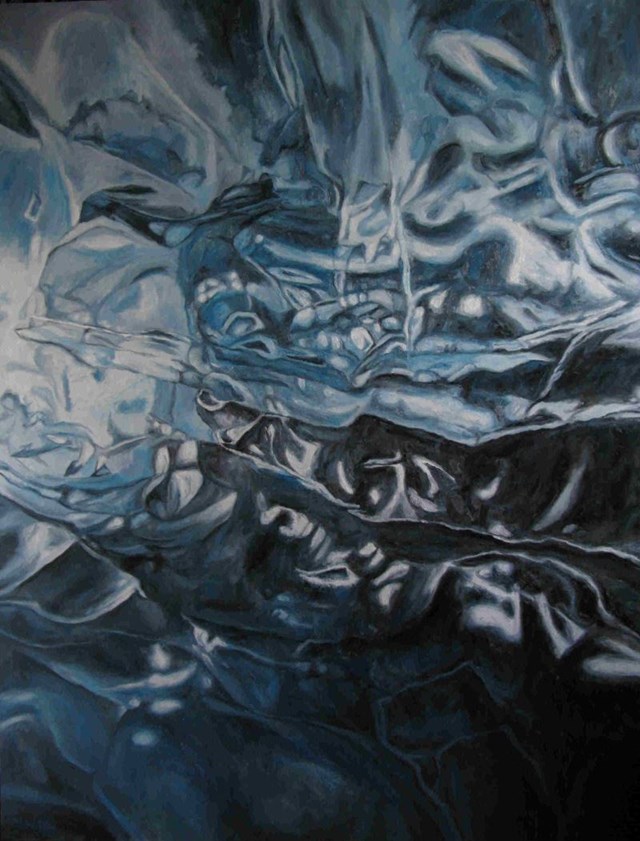 Obraz do salonu artysty Wit Bogusławski pod tytułem Icy weather
