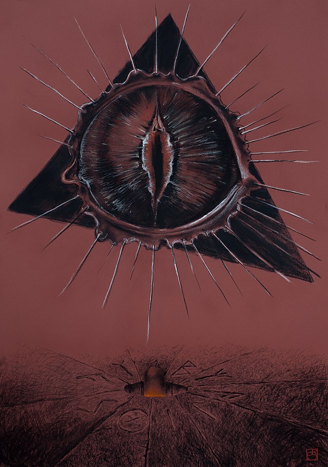 Obraz do salonu artysty Robert Syta pod tytułem Iluminati