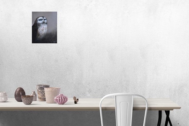 Tawny owl - visualisation by Klaudia Choma