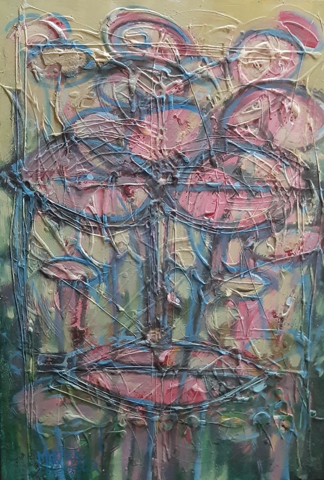 Obraz do salonu artysty Mirosław Zakrzewski pod tytułem Kwiaty marzeń