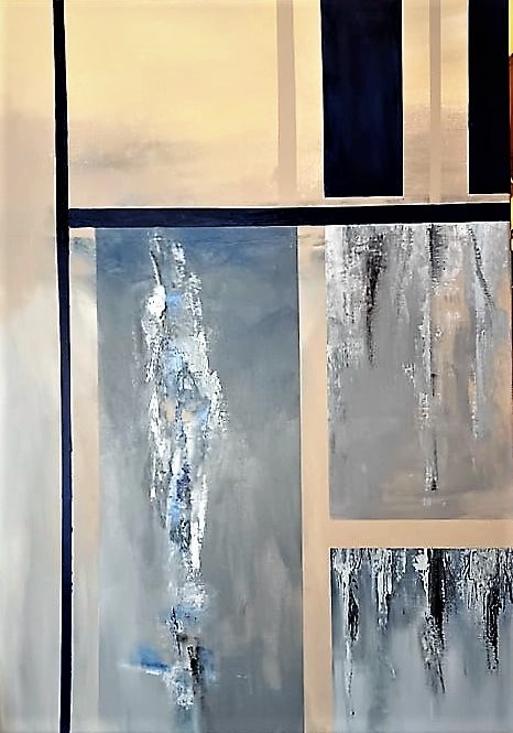 Obraz do salonu artysty Alicja Wysocka pod tytułem Poranek we mgle