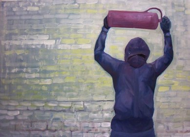 Obraz do salonu artysty Krzysztof Bucior pod tytułem Euforia