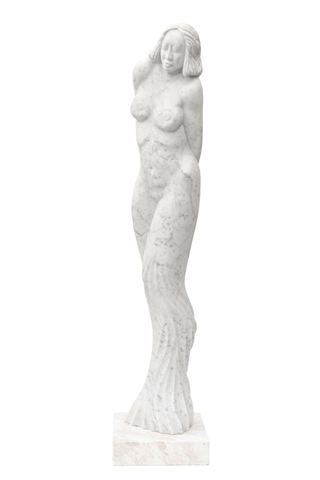 Living room sculpture by Krzysztof Pawłowski titled Aniak I