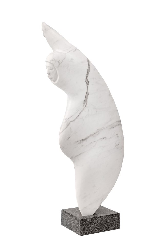 Living room sculpture by Krzysztof Pawłowski titled Nunam