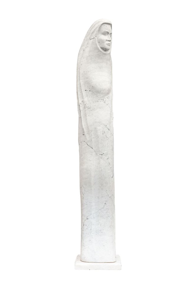 Living room sculpture by Krzysztof Pawłowski titled Togiak III