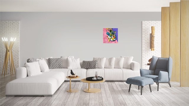 Still life with daffodils and fruit - visualisation by David Schab