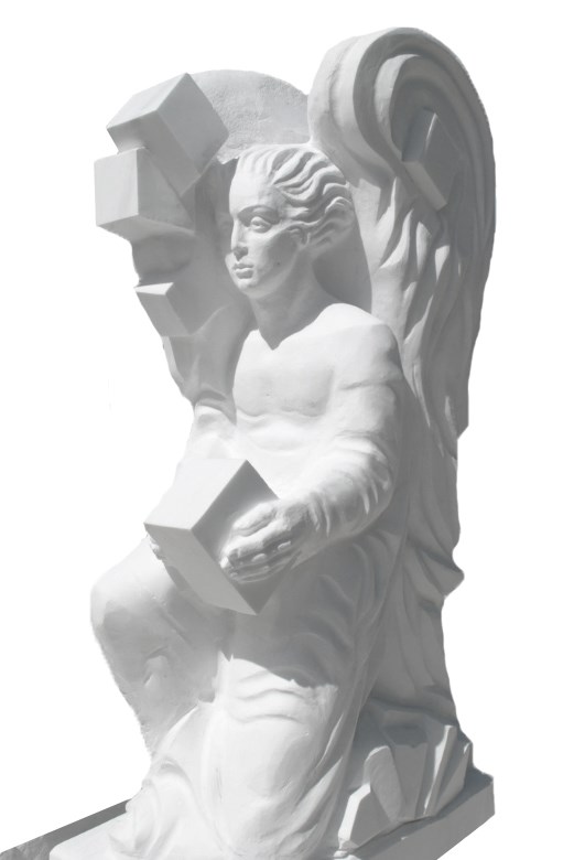 Rzeźba do salonu artysty Dariusz Kowalski pod tytułem Posłaniec