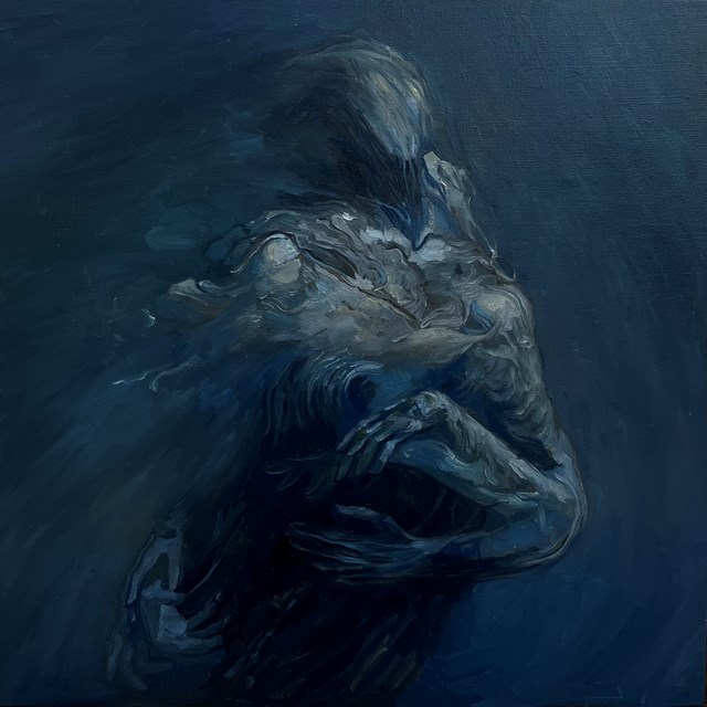 Obraz do salonu artysty Anzhela Tistyk pod tytułem “Na dnie morza” 