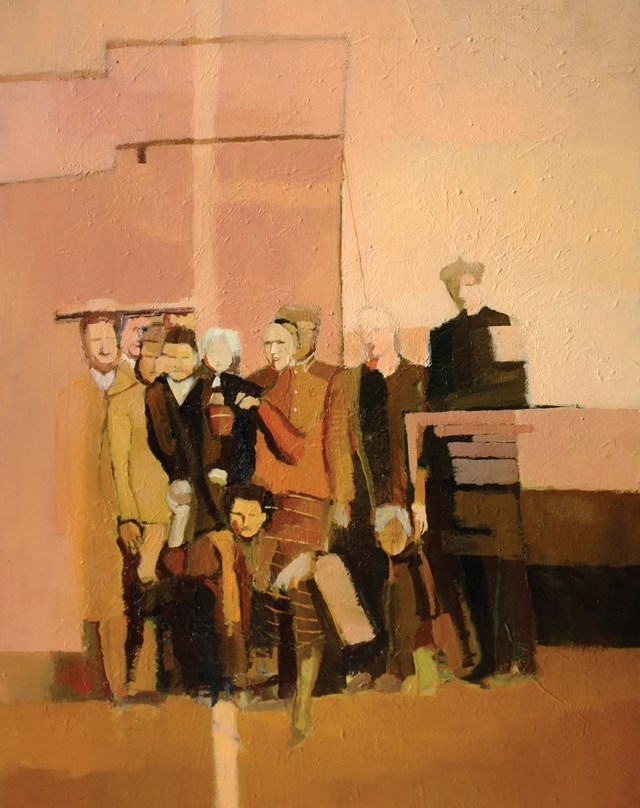 Obraz do salonu artysty Ola D. Grudzińska pod tytułem "Rodzina"