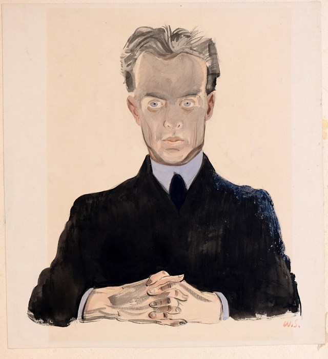 Obraz do salonu artysty Wacław Siemiątkowski pod tytułem Portret mężczyzny