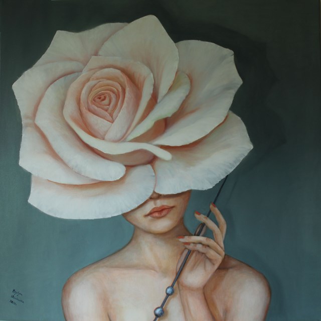 Obraz do salonu artysty Krystyna Wiśniewska pod tytułem Czarodziejka