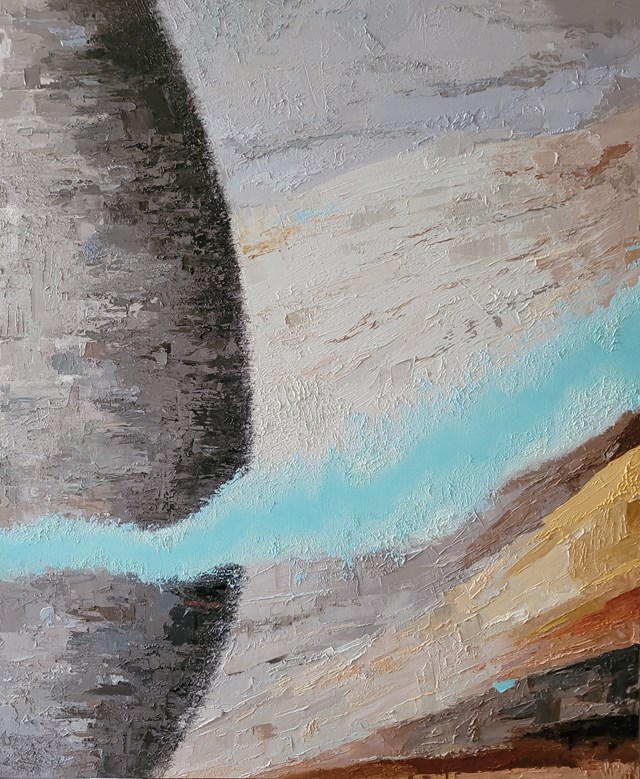 Obraz do salonu artysty Anna Stawowczyk pod tytułem ENERGIA WSPOMNIEŃ II