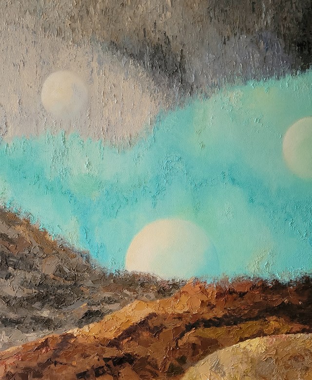 Obraz do salonu artysty Anna Stawowczyk pod tytułem Harmonia wspomnień II