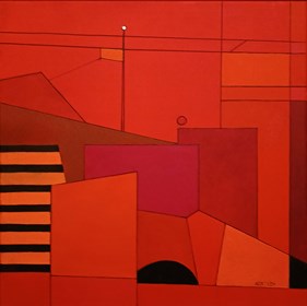 Obraz do salonu artysty Michał Ostaniewicz pod tytułem "A-XCVII"