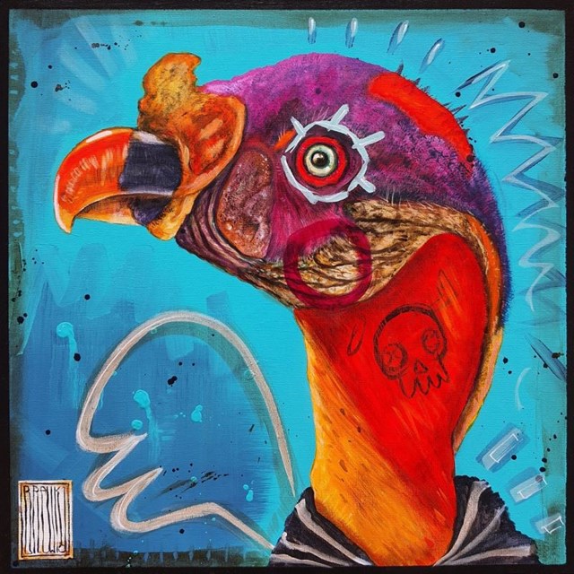 Obraz do salonu artysty Wojciech Brewka pod tytułem Lewy profil