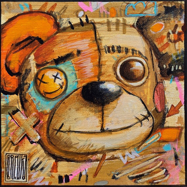 Obraz do salonu artysty Wojciech Brewka pod tytułem Pocket Monster