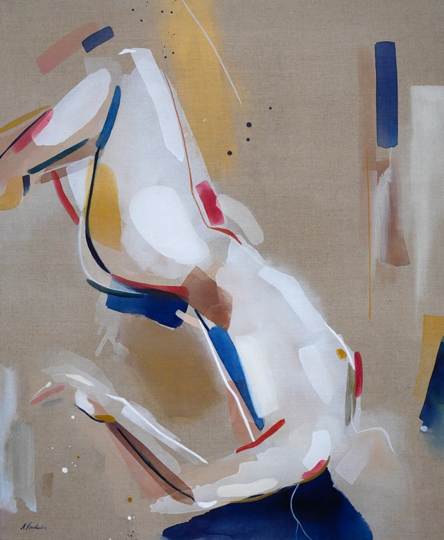 Living room painting by Natalia Fundowicz titled Like music 32