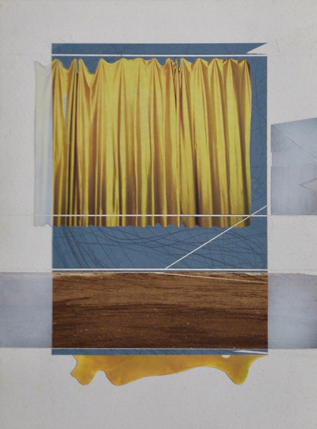 Living room painting by Paweł Janusz Wątroba titled mystery box