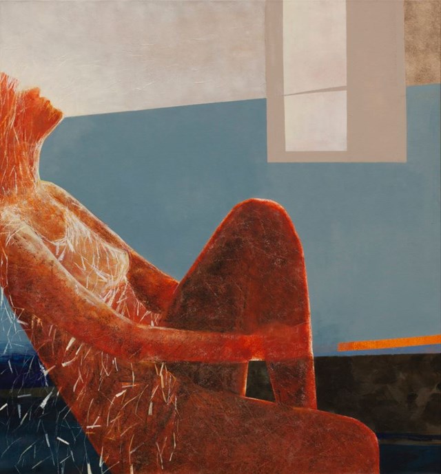 Obraz do salonu artysty Agnieszka Olech pod tytułem z cyklu Zapis śladu