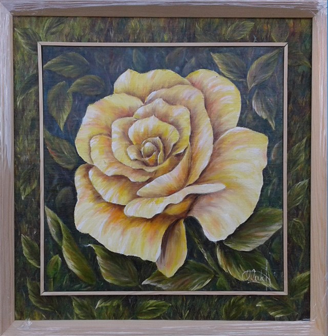 Obraz do salonu artysty Bożena Olak pod tytułem Róża