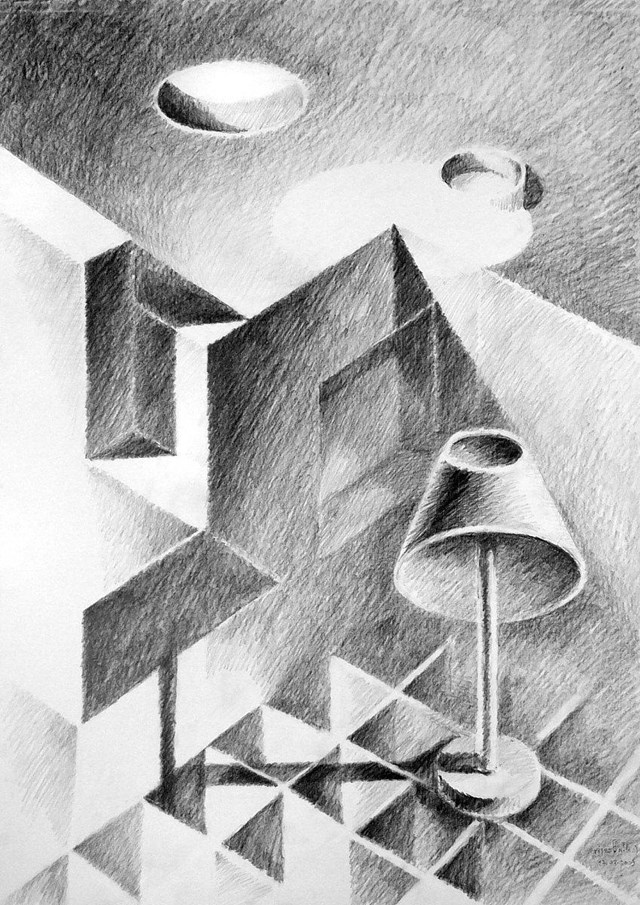 Obraz do salonu artysty Dariusz Walczak pod tytułem geometryki 013 (1/10)