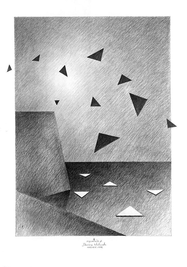 Obraz do salonu artysty Dariusz Walczak pod tytułem geometryki 017 (1/10)