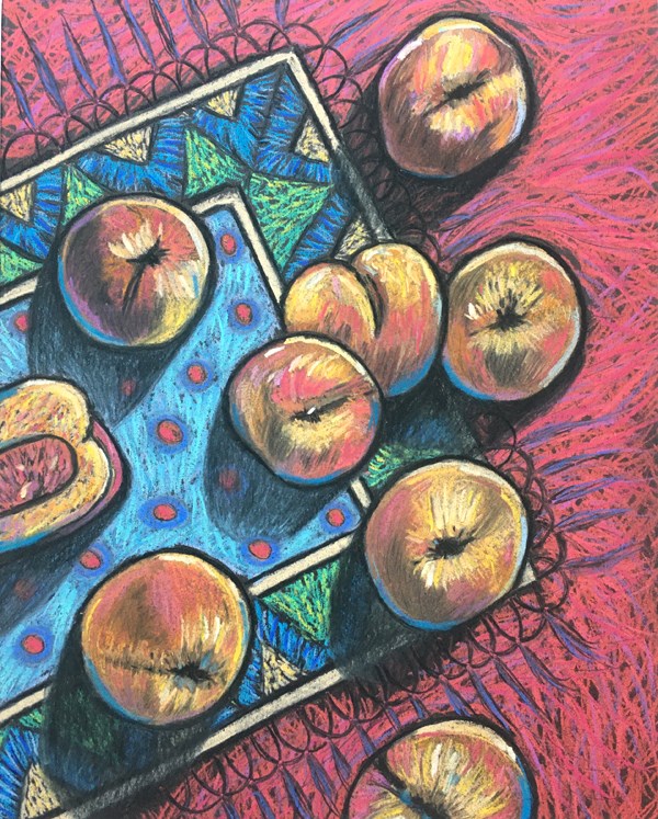 Obraz do salonu artysty Marcin Waśka pod tytułem Still Alive- Peaches