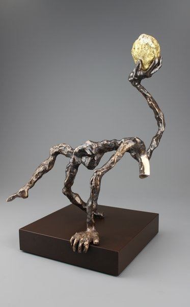 Rzeźba do salonu artysty Tomasz Koclęga pod tytułem Realem Thesaurum