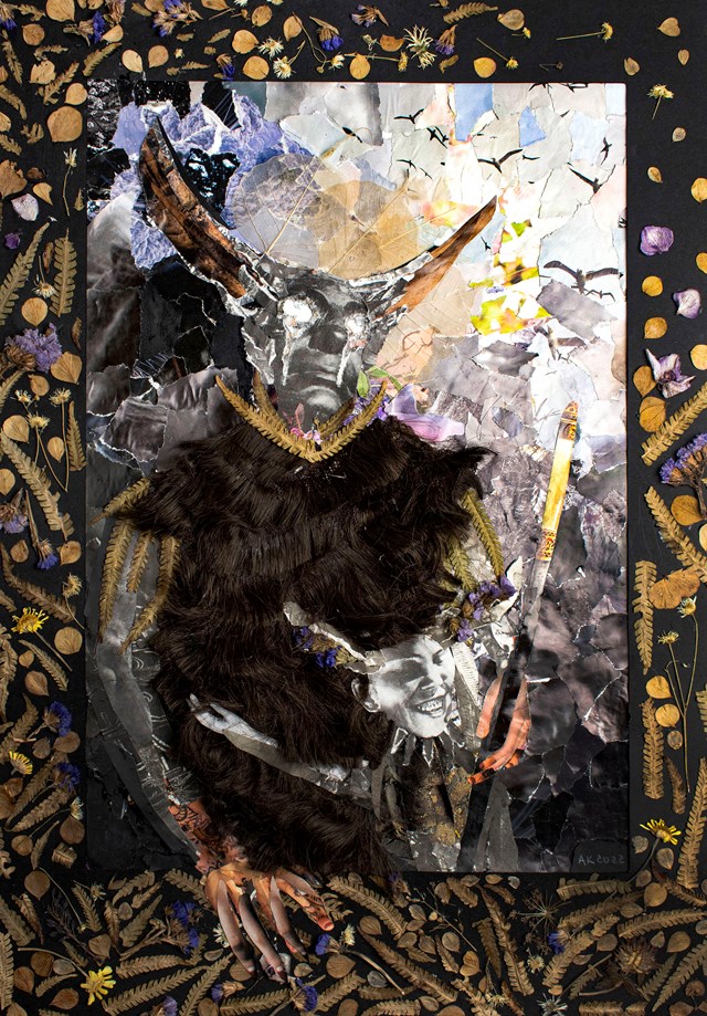 Obraz do salonu artysty agnieszka kicińska pod tytułem uścisk