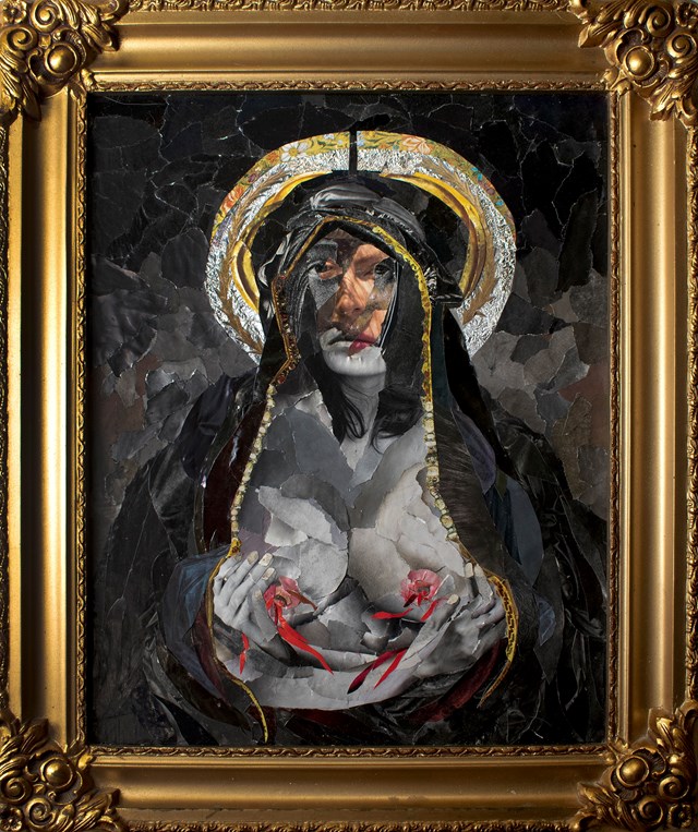 Obraz do salonu artysty agnieszka kicińska pod tytułem święta Agata