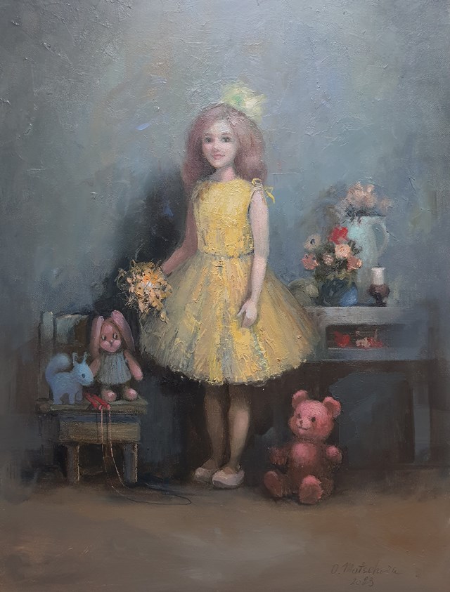 Obraz do salonu artysty Olena Matsehora pod tytułem Urodziny