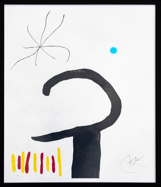 Espriu-Miro - wizualizacja pracy autora Joan Miro